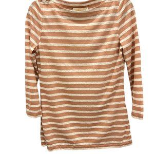 Tory Burch Women's Pink, White,  Blouse, Top, Shirt, Size Small